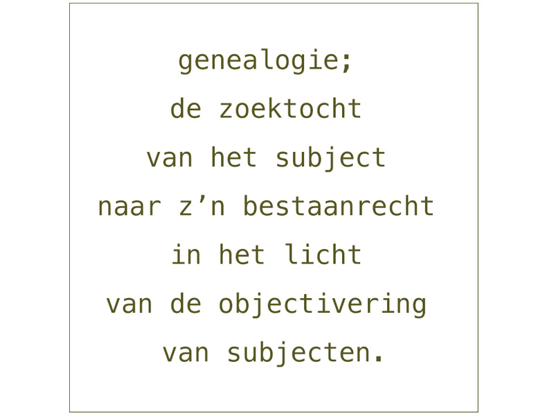 genealogie